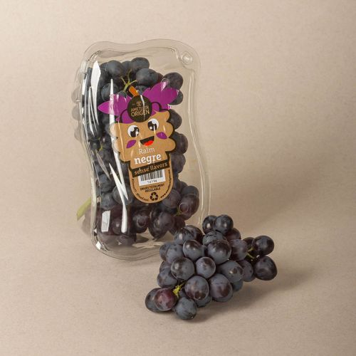 Uva negra sin pepitas - bandeja 400g