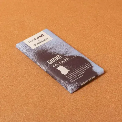Xocolata Ghana 80% cacau Ka-Kaw 75g