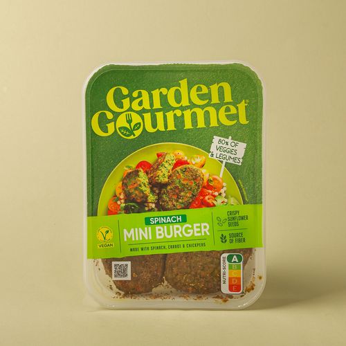 Mini burger d'espinacs Garden Gourmet 160g