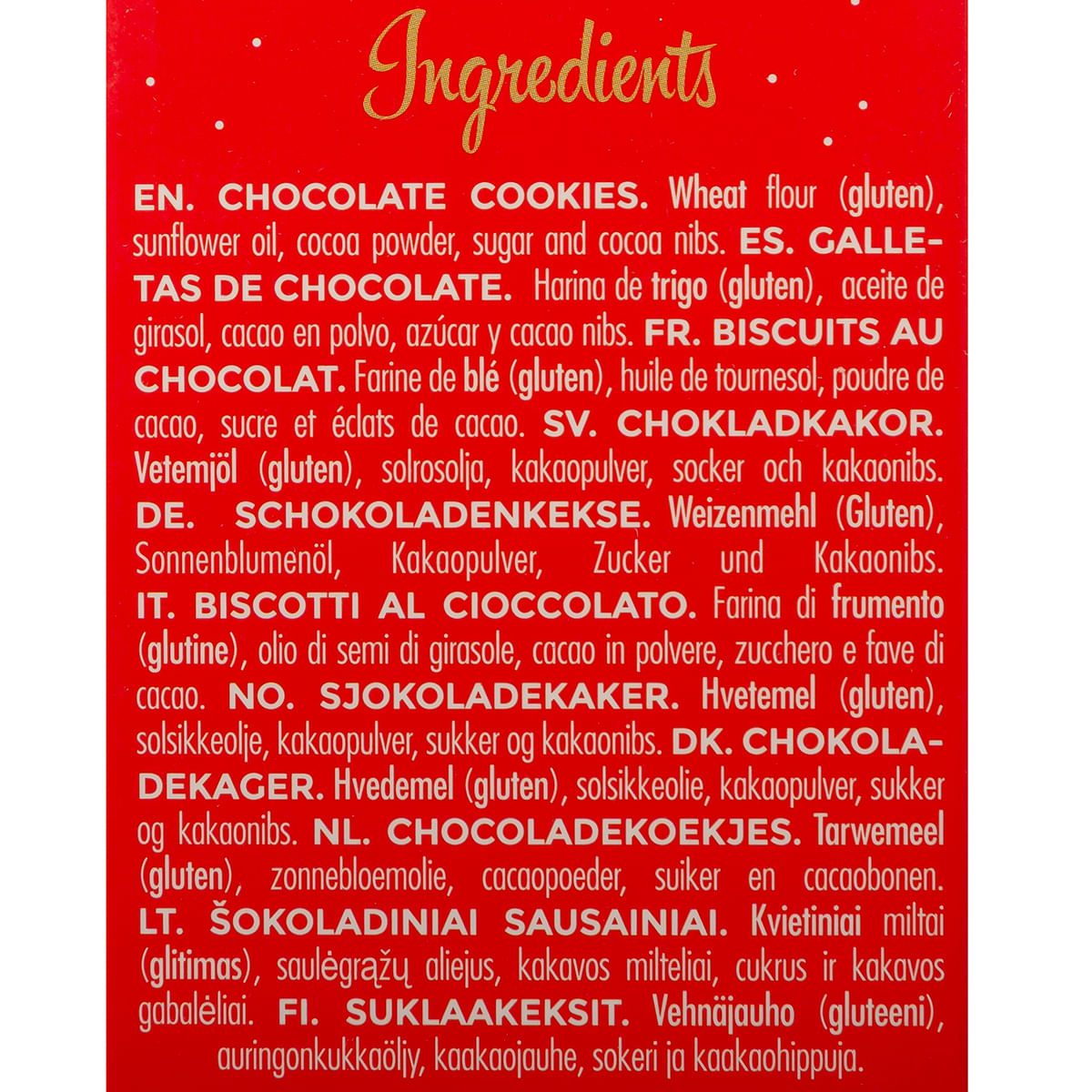 Galletas de chocolate de navidad Lady Joseph 100g | Ametller Origen