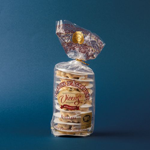 Turrón de Agramunt con avellana Vicens 300g