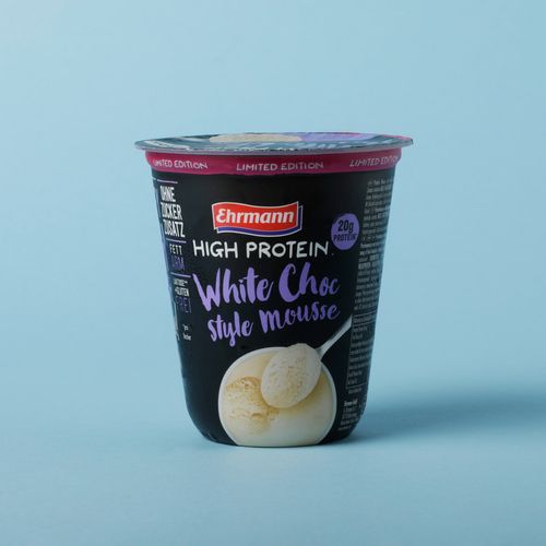 Mousse H.Protein xocolata blanca EHRMANN 200g