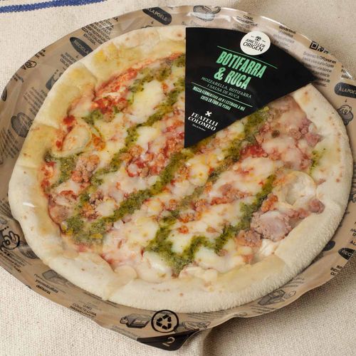 Pizza botifarra i rúcula Colombo 440g