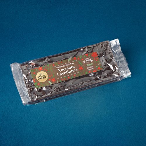 Turrón de Chocolate y Avellanas Ametller Origen 200 g