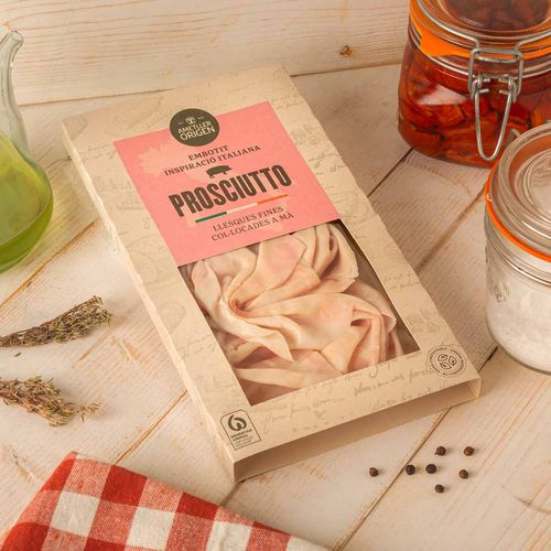 Jamón cocido estilo italiano Ametller Origen 100 g