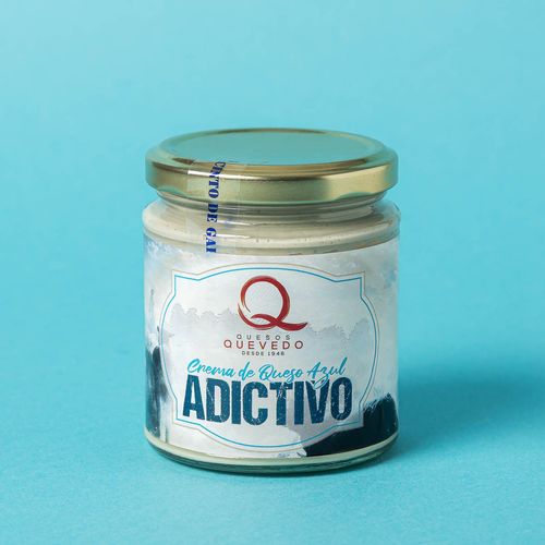 Crema de queso azul Quevedo 200g