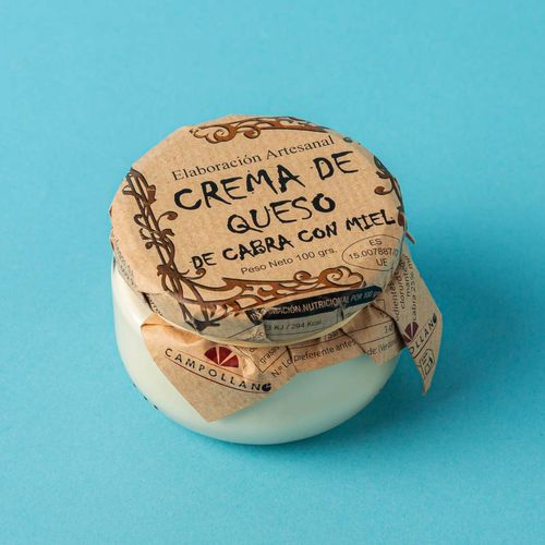 Crema de queso de cabra y miel Campollano 100g