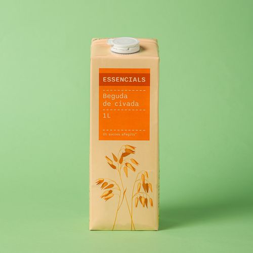 Beguda de civada natural Essencials 1l