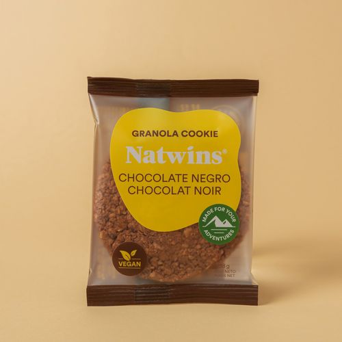 Granola cookie de chocolate negro Natwins 38g