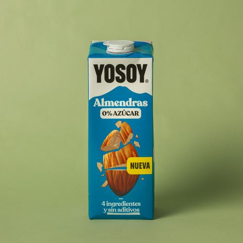 Bebida de almendra 0% azúcar YO SOY 1L