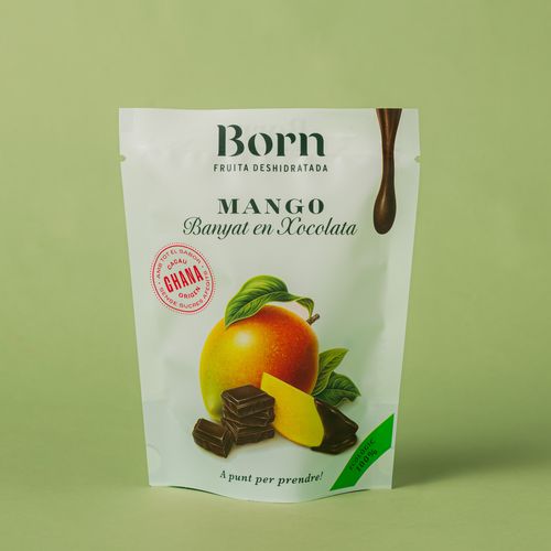 Mango xocolata deshidratat ecològic Born 40g