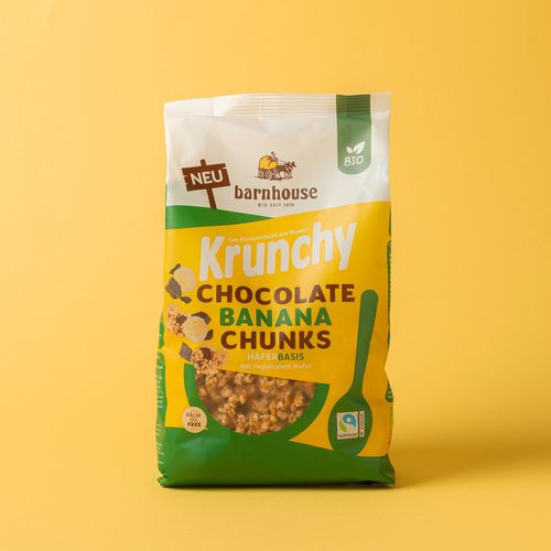 Krunchy xocolata i plàtan Barnhouse 450g