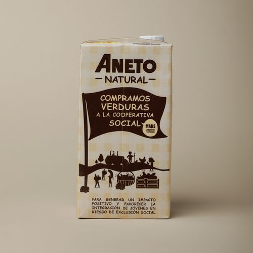 Caldo natural cebolla ecológico Aneto 1L