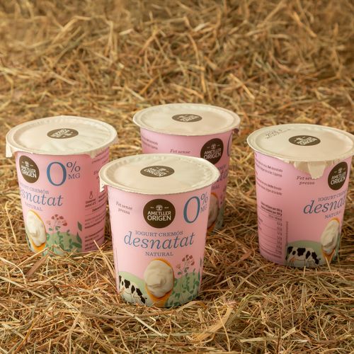 Yogur cremoso desnatado Ametller Origen 125g - 4uds.