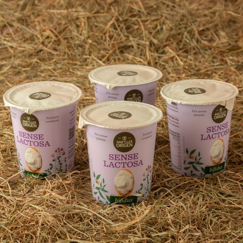 Yogur Bifidus sin lactosa natural Ametller Origen 125g - 4uds.