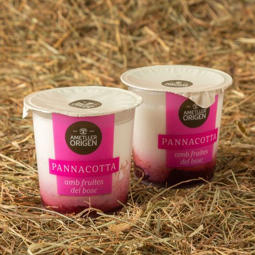 Pannacotta frutas del bosque Ametller Origen 110g - 2uds.