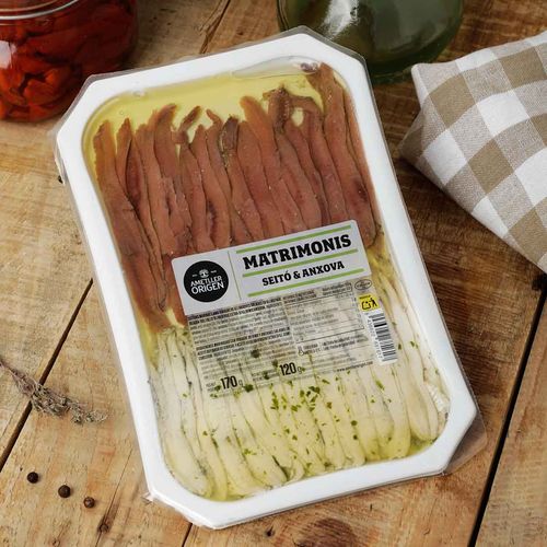 Matrimoni seitó i anxova Ametller Origen 120g
