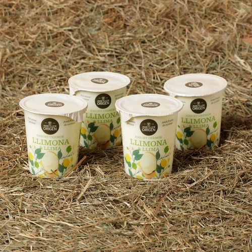 Yogur cremoso de limón Ametller Origen 125g - 4uds.