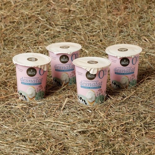Yogur cremoso desnatado edulcorado Ametller Origen 125g - 4uds.