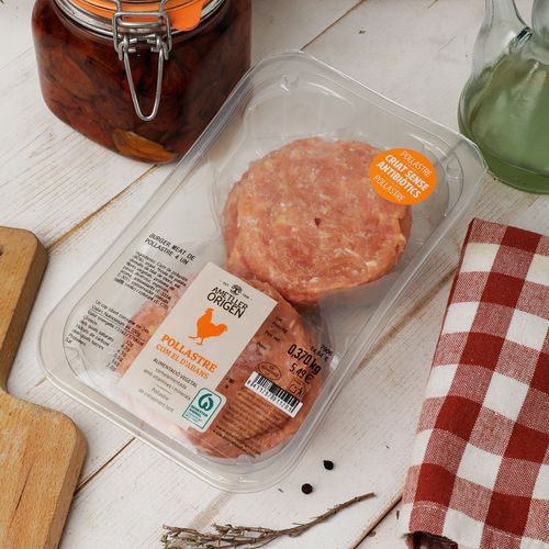 Hamburguesa de pollo Ametller origen 370g